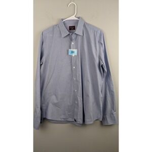 UNTUCKit Slim Fit Shirt • Men's L • Blue Button-Down 100%‎ Cotton